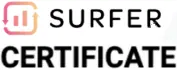 surfer seo certificate